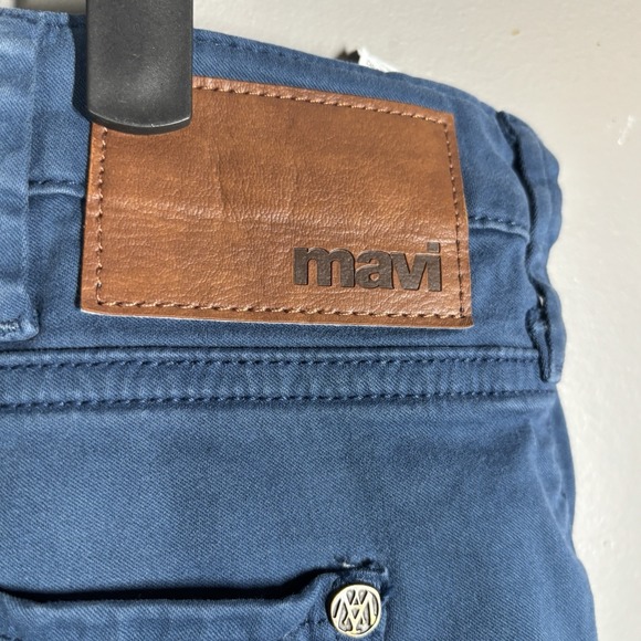 Mavi Jeans Mens 38 x 30 Blue Zach Straight Leg Denim Dark Wash - Picture 4 of 8